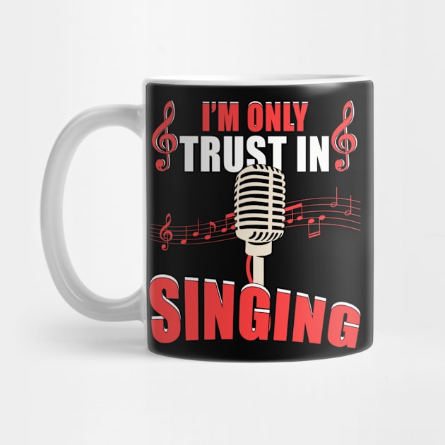 Singing Frontman Singer Music by SiegfriedIlligDesign